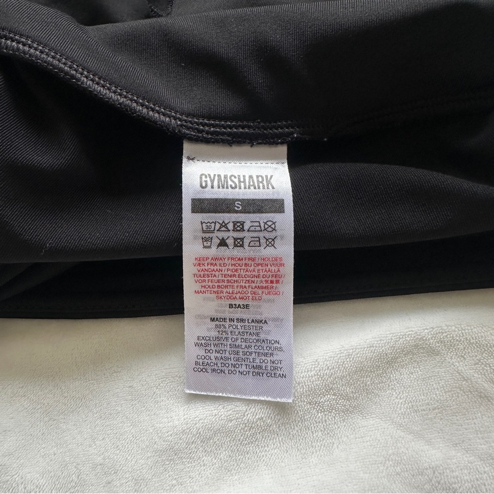 Gymshark Black High-Waist Leggings - Picture 10 of 10